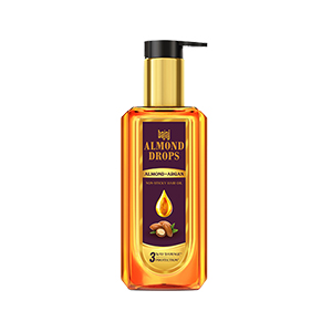 Bajaj Almond Drops Almond and Argan Hair Oil